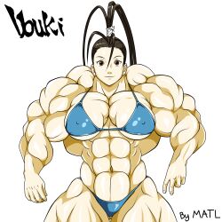 abs biceps breasts extreme_muscles female ibuki_(street_fighter) matl muscles muscular muscular_arms muscular_female muscular_legs muscular_thighs pecs street_fighter