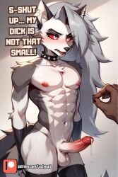 1anthro 1furry abs ai_assisted ai_generated anthro anthro_on_anthro anthro_only balls big_ass big_penis caption choker collar dialog dialogue dom_pov dominant_male english_dialogue english_text femboy femboy_focus femboysub fit fit_male fur furry furry_ears furry_male furry_only furry_tail helluva_boss horny horny_male horny_sub huge_ass huge_cock long_hair looking_at_viewer loona_(helluva_boss) lustynari male open_mouth small_penis_humiliation submissive submissive_male talking_to_viewer text thick thick_ass thick_legs thick_thighs tongue tongue_out veins veins_on_dick veiny veiny_penis