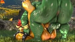 3_toes 3d 4_fingers animated anthro anthro_only ball_slap balls bowser chubby chubby_male cowgirl_position crocodile cum cum_in_ass dominant_male donkey_kong_(series) feet forest forest_background gay gay_sex grinding grinding_on_penis hands-free intense_orgasm k_rool longer_than_30_seconds male male/male mario_(series) mating_press missionary_position moonwulf mp4 multiple_orgasms nature orgasm overweight_male public public_sex rough_sex royalty sex sound sound_effects source_filmmaker sweat tagme turtle video