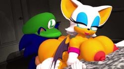 1boy 1girls 3d animated anthro big_ass big_breasts big_penis blowjob cum cumshot face_on_ass female furry furry_female furry_male jooigi_(playcustomdelivery) lovemilliesm male mp4 no_sound oc original_character paizuri reverse_cowgirl_position rouge_the_bat sega sonic_(series) sonic_the_hedgehog sonic_the_hedgehog_(series) tagme titjob vaginal_penetration video