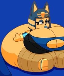 ankha_kennedy_(user3345) big_ass big_breasts breasts bubble_butt huge_ass thick_thighs user3345 wide_hips