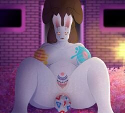 anthro big_breasts bodily_fluids boss_monster_(undertale) bovid breasts caprine digital_media_(artwork) duo easter egg egg_laying female fur genital_fluids genitals goat holidays horn humanoid long_ears male mammal mature_anthro mature_female naked nintendo nipples nude penetration pokémon_(species) pokemon pokemon_(species) pussy simple_background smile thick_thighs togepi tongue toriel undertale undertale_(series) white_body white_fur xenolith0