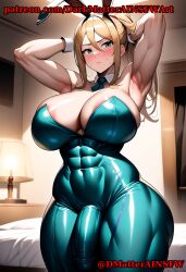 samus aran from metroid by darkmatterai