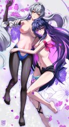 1girls breasts bronya_rand female honkai:_star_rail seele_(honkai:_star_rail)