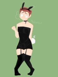 bunny_tail bunnysuit collar easter embarassed embarrassed fake_rabbit_ears male male_only south_park stephen_stotch thick_thighs