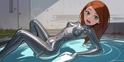 ai_generated corruption female female_only kim_possible kimberly_ann_possible liquid_metal metal_skin metal_transformation transformation