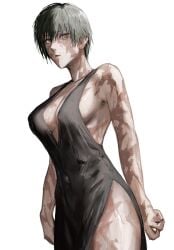 female female_only jujutsu_kaisen raberu_ruru tagme very_short_hair zenin_maki