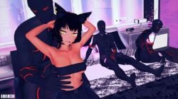 1girls arrancon grimm_(rwby) grimmed kali_belladonna penis rwby tagme