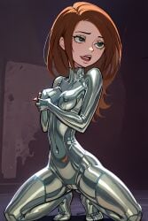 ai_generated corruption female_only kim_possible kimberly_ann_possible liquid_metal metal_transformation transformation