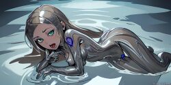 ai_generated corruption female female_only kim_possible kimberly_ann_possible liquid_metal metal_skin metal_transformation transformation