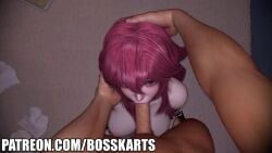 3d animated big_breasts blowjob bosskarts breasts cum cum_inside deepthroat dubious_consent eye_contact face_fucking fellatio genshin_impact kneeling large_breasts lilac_eyes mp4 oral pink_eyes pink_hair pov pov_eye_contact pubic_hair purple_eyes pussy sound sucking sucking_penis tagme uncensored video video_games voice voice_acted yae_miko