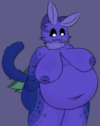 anthro arthropod belly better_version_at_source big_belly big_breasts breasts female insects koni lepidopteran moth navel neomoth overweight solo