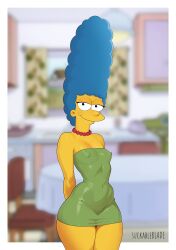 babe marge marge_simpson milf perky_breasts simpsons skinny slutty_clothes suckableblade the_simpsons tight_clothing