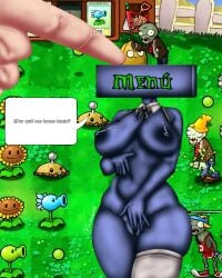 menu (pvz) from plants vs zombies by danionebyall53 (artist)