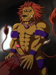 2025 abs anthro ass biceps bovid bovine claws doggy_style duo erection european_mythology felid from_behind_position genitals greek_mythology hi_res humanoid_genitalia humanoid_penis imminent_anal imminent_sex jewelry kurenai_(artist) lion lion_(princess_knight_catue) male male/male mammal minotaur minotaur_(princess_knight_catue) mostly_offscreen_anthro mostly_offscreen_character mostly_offscreen_male muscular muscular_male mythology necklace nipples pantherine pecs penis princess_knight_catue sex teeth