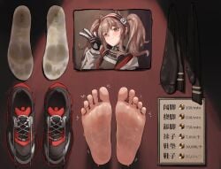 angelina_(arknights) arknights bangs chinese_text citrusted exposure feet feet_fetish feet_focus feet_marks female foot_fetish foot_focus foot_mark footwear footwear_fetish footwear_insole humiliation insole long_hair object_focus photo photo_(object) photography picture prostitution shoe_fetish shoe_insole shoes smelly smelly_feet sneakers soles soles_fetish stockings stuck_in_wall sweat sweating sweaty sweaty_feet tagme text thighhighs through_wall toes twintails v vulnerable