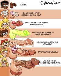 chastity_cage clyde_mcbride cothswoller futanari lana_loud lincoln_loud lipstick_mark lipstick_mark_on_penis lipstick_on_penis lisa_loud lola_loud lori_loud micropenis penis_size_chart penis_size_comparison_meme rita_loud small_penis small_penis_humiliation the_loud_house