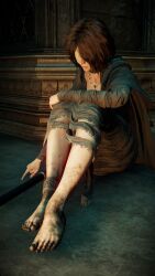 demon's_souls demon's_souls_remake feet fromsoftware maiden_in_black