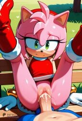 amy rose from sonic (series) by furryguyai