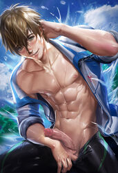 tachibana makoto from free! by sakimichan