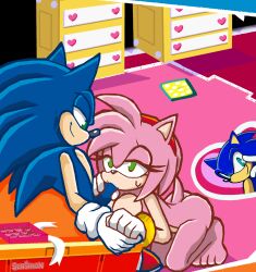 amy rose from sonic (series) by senshion