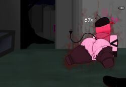 1girls altpho antennae ass big_ass big_butt blocky_body brainrot dazed fat_ass female forsaken_(roblox) meme_reference pink_skin pink_skinned_female plug_tail pussy ripped_clothing roblox roblox_game robloxian solo_female thick_butt thick_thighs thighs tv_head veeronica