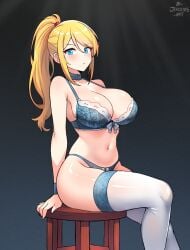 samus aran from metroid by jarckius