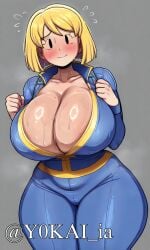 vault girl from fallout by yokai arts