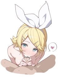 kagamine rin from vocaloid by rakugaki nye