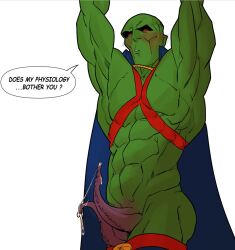 martian manhunter from dc by zhohuis