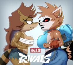 rigbette (benson dancing) from cartoon network by zoron b164