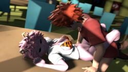 1boy 1girls 3d animated aroused black_sclera bottomless bra classroom classroom_desk clothed_sex eijirou_kirishima female female_penetrated horny kirimina leg_lock leopard_print leopard_print_bra looking_pleasured lying_on_back lying_on_table male male/female male_penetrating mina_ashido missionary_position moaning my_hero_academia open_shirt pink-haired_female pink_hair pussy red-haired_male red_hair sex sex_on_table shoes_on sound straight table_sex tagme tarrotherambler teenage_female teenager thrusting vaginal_penetration video voice