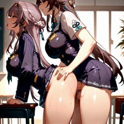 herta (honkai: star rail) from honkai: star rail by skrintx