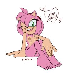 amy rose from sega by somedivs