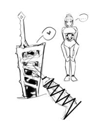 ... 1girls albina_(limbus_company) cat_nip censor_bar censored censored_penis cum cum_inside cum_outside fascia_(limbus_company) heart limbus_company penis project_moon sketch sword tagme watching