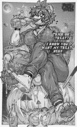 4_toes anthro autofootjob balls big_breasts breasts claws clothing cum cum_in_pumkin cum_on_feet cum_on_penis dark_sclera dick dick_girl dirty_feet dominant dominant_female dominant_futa domination drink drunk drunk_female feet female femdom foot_fetish foot_focus foot_play footjob foreskin from_below furry futa_penetrating futadom futanari glowing_eyes halloween huge_balls huge_cock humiliation hyena hyper_penis intersex knife large_breasts leaf lumberjack_shirt monochrome moon muscular muscular_female night obsessed partially_retracted_foreskin pawpads paws pea4thefre2h peacheart_(character) penis penis_focus penis_play plaid_clothing precum presenting_feet presenting_penis pumpkin retracted_foreskin scary short_hair sitting sitting_on_pumpkin smile smirk soles solo thick_thighs thighs toes tongue tongue_out trick_or_treat tuft uncircumcised view_from_below