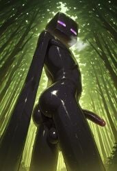 ai_generated anus ass beeeely blush blush_lines blushing_at_viewer bubble_ass bubble_butt chest circumcised cum_drip cute enderman femboy gay gay_male glowing_eyes highlights_(coloring) large_penis large_thighs long_penis male male_only minecraft nipples penis presenting presenting_anus presenting_hindquarters purple_anus purple_eyes purple_penis spreading_anus spreading_ass spreading_cheeks sweat sweatdrop sweating sweaty thick_legs thick_thighs tool veiny veiny_penis yaoi