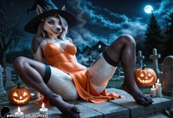 loona (helluva boss) from halloween by jscuttyx