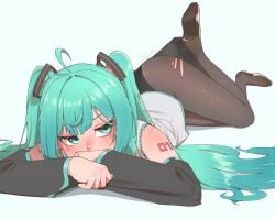 hatsune miku from vocaloid