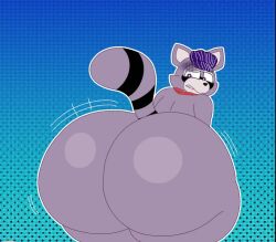 rambley raccoon from indigo park