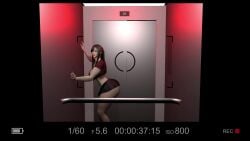 animated big_ass big_breasts bouncing_ass bouncing_breasts doggy_style elevator milf, tagme video