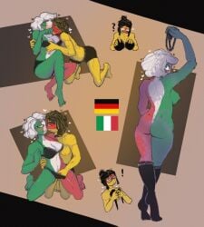 countryhumans countryhumans_girl germany_(countryhumans) italy_(countryhumans) yuri