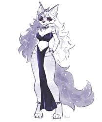 flirting_with_viewer goddess helluva_boss loona_(helluva_boss) thick_thighs wide_hips