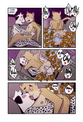 anal anal_sex anthro anthro_on_anthro anthro_penetrated anthro_penetrating anthro_penetrating_anthro anus ass balls black_body black_fur blush bodily_fluids canid canine canis closed_eyes comic dalmatian dalton_(t0l0k) dialogue domestic_cat domestic_dog duo english_text erection felid feline felis french_kissing fur genitals gus_(t0l0k) heart_symbol hi_res kissing male male/male male_penetrated male_penetrating male_penetrating_male mammal markings moan multicolored_body multicolored_fur nipples nude onomatopoeia open_mouth open_smile penetration penile penile_penetration penis penis_in_ass sex smile sound_effects spots spotted_body spotted_fur sweat t0l0k tan_body tan_fur text tongue tongue_out two_tone_body two_tone_fur white_body white_fur