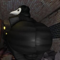 3d abandoned_building animated ass ass_clapping background balls balls_outline big_ass big_ass_(male) big_butt bubble_ass bubble_butt bulge clothed clothing enormous_ass enormous_butt femboy huge_ass huge_butt hyper_ass hyper_butt large_ass large_butt looking_back male male_only massive_ass massive_butt muitetul plague_doctor plague_doctor_mask roblox robloxian scp-049 sound tagme thick_thighs tight_clothing twerking video