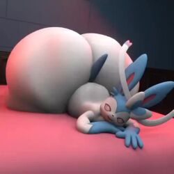 1boy 3d animated ass_body big_ass bubble_butt eeveelution giant_ass huge_ass hyper_ass jstglusphs2getr male mp4 pok&eacute;mon_(species) pokemon pokemon_(species) sound sylveon tagme thick_thighs twerking video wide_hips