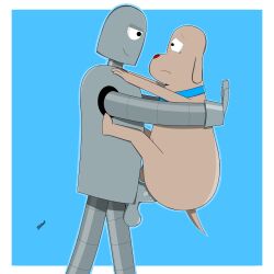 \r\nanal_sex animation blue_collar canid canine canis dog_(robot_dreams) gay rape red_nose robot robot_(robot_dreams) robot_dreams robot_on_anthro sex smile smiling