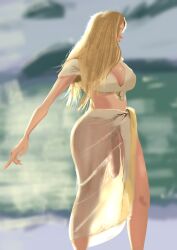 1futa 1girls 2025 2d anus ass balls barely_visible_balls barely_visible_genitalia bending_over bent_over big_ass big_balls big_penis blonde_female blonde_futa blonde_hair breasts cleavage cleavage_cutout closed_mouth crop_top eyes_out_of_frame face_out_of_frame female female_only flaccid flaccid_penis futa_only futanari hung_futa ineffective_clothing intersex long_hair oc original_character penis_visible_through_clothing pink_nails pointing_down practically_nude revealing_clothes sea_background seaside see-through see-through_clothes see-through_clothing see-through_skirt simple_background skirt sleeveless sleeveless_shirt solo solo_female solo_focus solo_futa standing thick_thighs thotwarlockart transparent_clothing transparent_skirt useless_clothing wide_hips