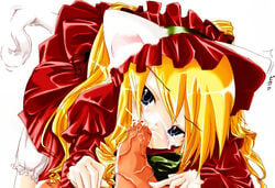 animal_ears blonde_hair blue_eyes blush cat_ears cum doll dress fellatio female long_hair male nekomimi oral penis rozen_maiden sex shinku straight sucking tied_hair twintails uncensored