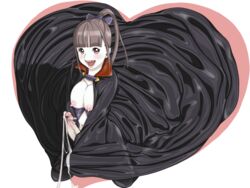 1futa areola blush breasts busty cape censored cleavage cum erection fangs futa_only futanari futanari_vampire intersex large_breasts monster_girl nipples open_mouth penis pointless_censoring small_but_hung solo solo_futa vampire voluptuous yozora